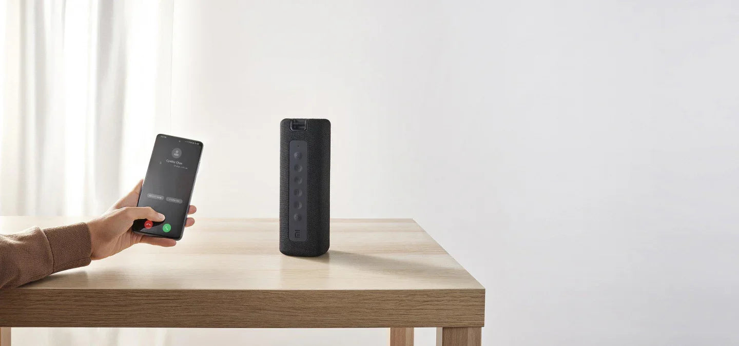 Mi Portable Bluetooth Speaker 16W GL - Black - Tashqila Mi Portable Bluetooth Speaker 16W GL - Black - Tashqila